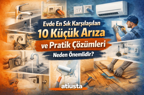 Evde En Sık Karşılaşılan 10 Küçük Arıza ve Pratik Çözümleri